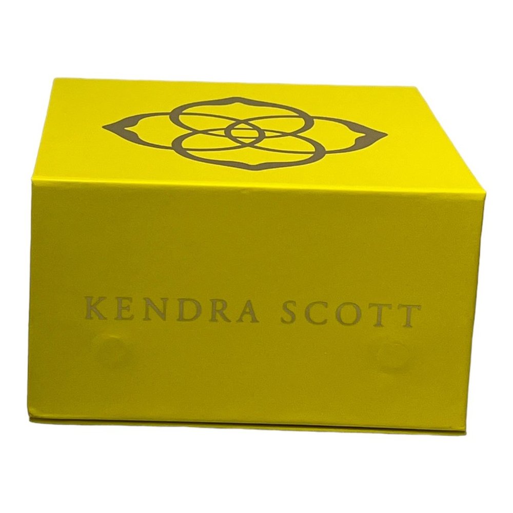 Kendra Scott Gift Bag and Gift Box Set Yellow and Gold Logo - Picture 8 of 10